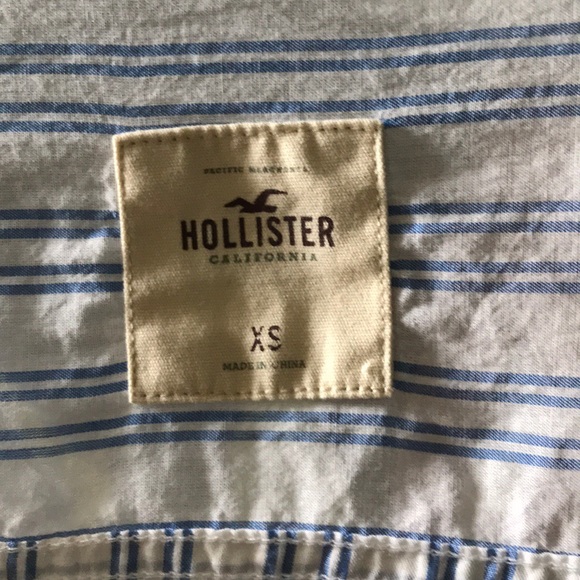 Striped button down blouse - Picture 5 of 5